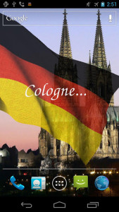 اسکرین شات برنامه Germany Flag Live Wallpaper 6