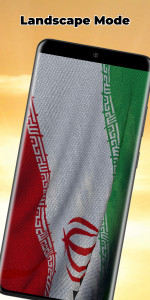 اسکرین شات 3 برنامه Iran Flag Live Wallpaper