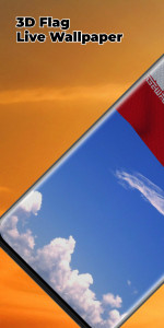 اسکرین شات 1 برنامه Iran Flag Live Wallpaper