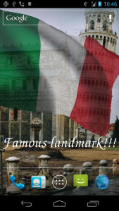 اسکرین شات برنامه Italy Flag 3