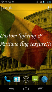 اسکرین شات برنامه Italy Flag 4