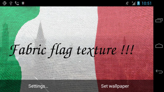 اسکرین شات برنامه Italy Flag 8