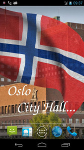 اسکرین شات برنامه Norway Flag Live Wallpaper 3