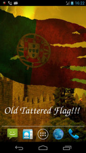 اسکرین شات برنامه Portugal Flag Live Wallpaper 7