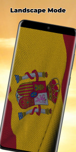 اسکرین شات 3 برنامه Spain Flag Live Wallpaper
