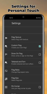 اسکرین شات 6 برنامه Turkey Flag Live Wallpaper