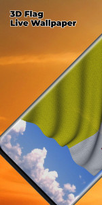 اسکرین شات 1 برنامه Vatican City Flag Live Wall