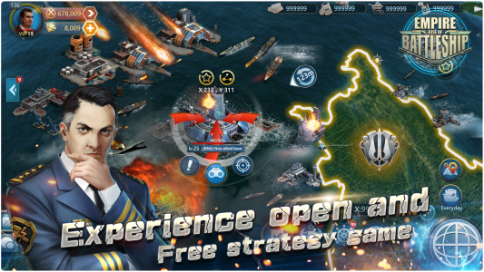 اسکرین شات بازی Empire:Rise Of BattleShip 4