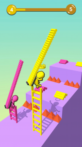 اسکرین شات بازی Ladder Race 5