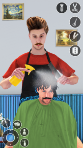اسکرین شات بازی Hair Tattoo: Barber Salon Game 4