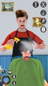 اسکرین شات 4 بازی Hair Tattoo: Barber Salon Game
