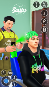 اسکرین شات 2 بازی Hair Tattoo: Barber Salon Game