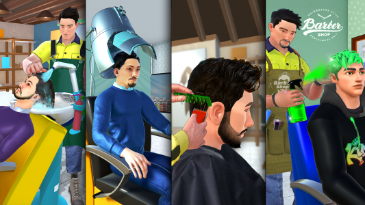 اسکرین شات بازی Hair Tattoo: Barber Salon Game 6