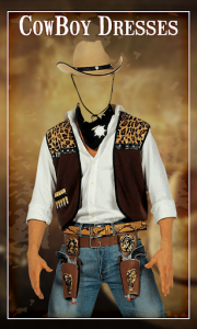 اسکرین شات برنامه Cowboy photo dresses 4