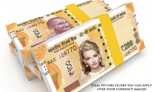 اسکرین شات برنامه Indian Currency Photo Frames 2