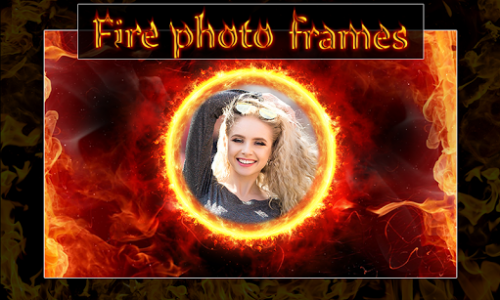 اسکرین شات برنامه Fire Photo Frames 5