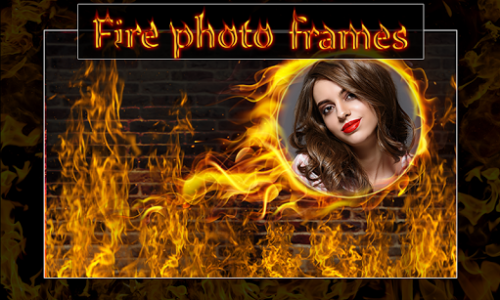 اسکرین شات برنامه Fire Photo Frames 2