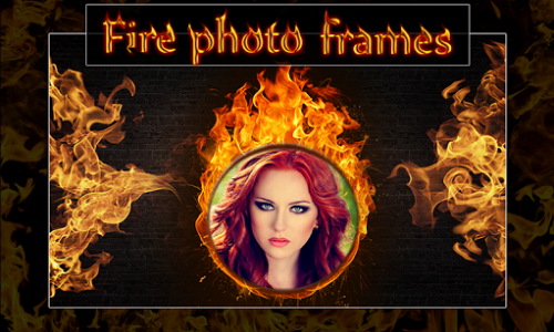 اسکرین شات برنامه Fire Photo Frames 6