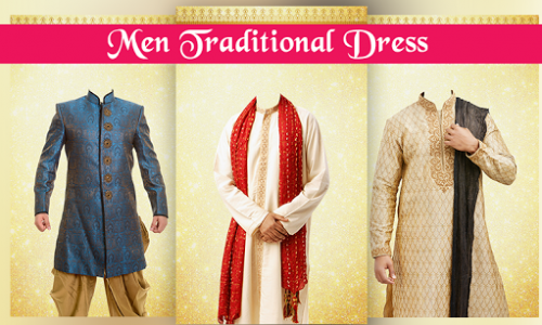 اسکرین شات برنامه Men Traditional Dresses 1
