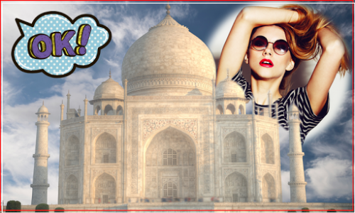 اسکرین شات برنامه Taj Mahal Photo Frames 3