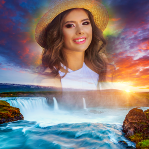 اسکرین شات برنامه Waterfall Photo Frames 3