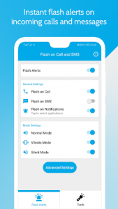 اسکرین شات برنامه Ultra Flash Alerts: Blink Flash Alert on Call, SMS 2