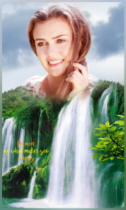 اسکرین شات برنامه Waterfall Photo Frames 3