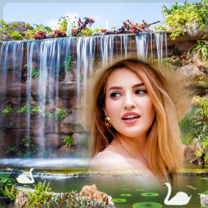 اسکرین شات برنامه Waterfall Photo Frames 1