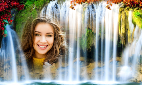 اسکرین شات برنامه Waterfall Photo Frames 2