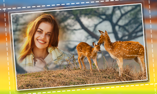 اسکرین شات برنامه Wild Animal Photo Frames 4