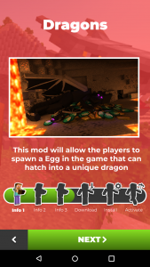 اسکرین شات برنامه DRAGONS mod for Minecraft PE 6