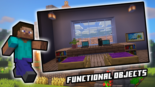 اسکرین شات برنامه Real Furniture MOD for MCPE 5