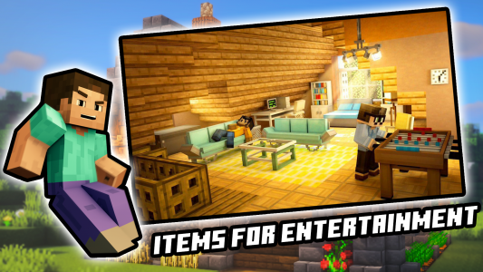 اسکرین شات برنامه Real Furniture MOD for MCPE 4