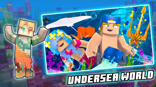 اسکرین شات برنامه Mermaids Mod Addon for MCPE 4