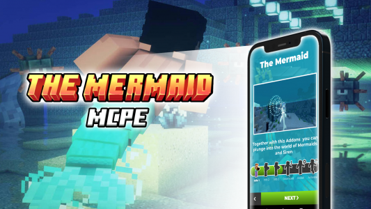 اسکرین شات برنامه Mermaids Mod Addon for MCPE 6