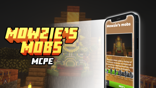 اسکرین شات برنامه Mowzies Mobs Addon for MCPE 6