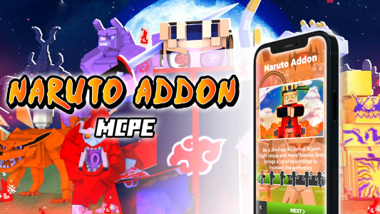 اسکرین شات برنامه Naruto Ninja addon for MCPE 6