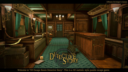 اسکرین شات 5 بازی 3D Escape Room Detective Story