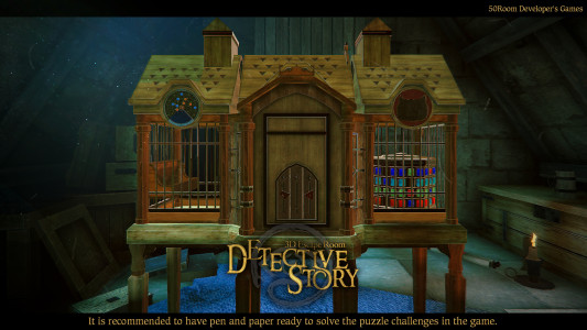 اسکرین شات 2 بازی 3D Escape Room Detective Story