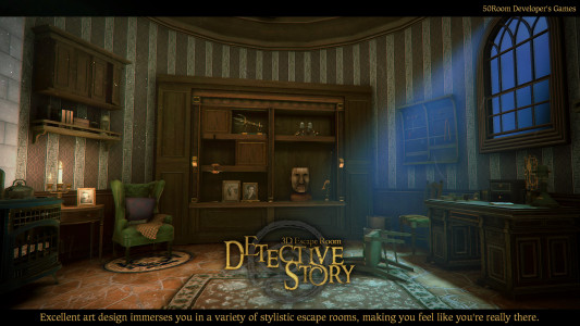 اسکرین شات 3 بازی 3D Escape Room Detective Story