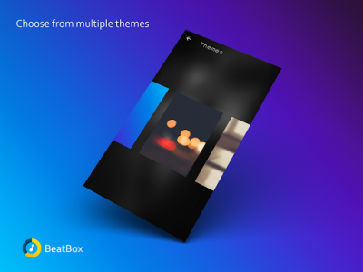 اسکرین شات برنامه BeatBox Music Player 6