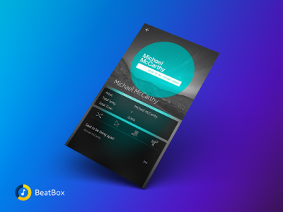 اسکرین شات برنامه BeatBox Music Player 8