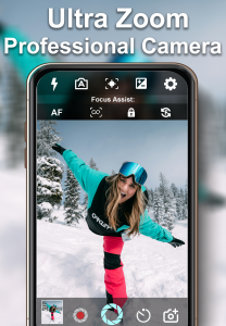 اسکرین شات برنامه Ultra Zoom Camera 5