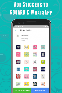 اسکرین شات برنامه Sticker Maker for Gboard and WhatsApp - Emoji app 6