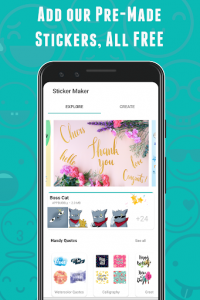اسکرین شات برنامه Sticker Maker for Gboard and WhatsApp - Emoji app 4