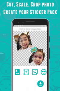 اسکرین شات برنامه Sticker Maker for Gboard and WhatsApp - Emoji app 1