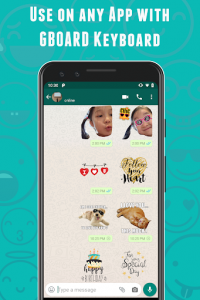 اسکرین شات برنامه Sticker Maker for Gboard and WhatsApp - Emoji app 2