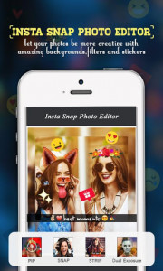 اسکرین شات برنامه Insta Snap Photo Editor 1