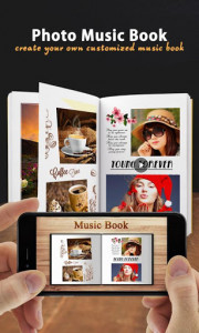 اسکرین شات برنامه Photo Music Book 1