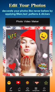 اسکرین شات برنامه Photo Video Maker 4